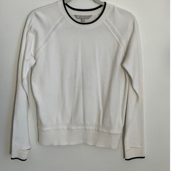 Athleta Sweaters - Athleta White Sweater size small‎